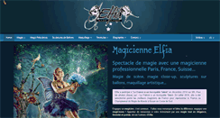 Desktop Screenshot of magicien-au-feminin.com